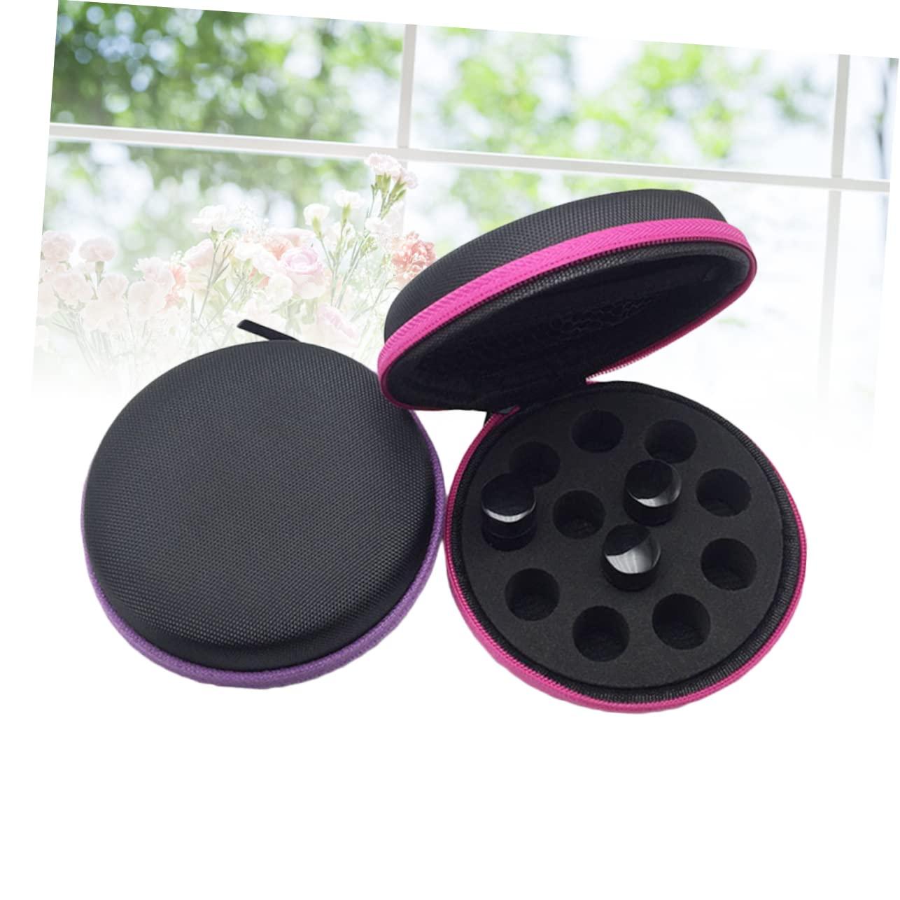 BIUDECO BIUDECO 4 Pcs 12 Essential Oil Storage Case Essential Oils Essential Oil Holder Essential Oil Storage Bag Essential Oil Bag Essential Oil Case