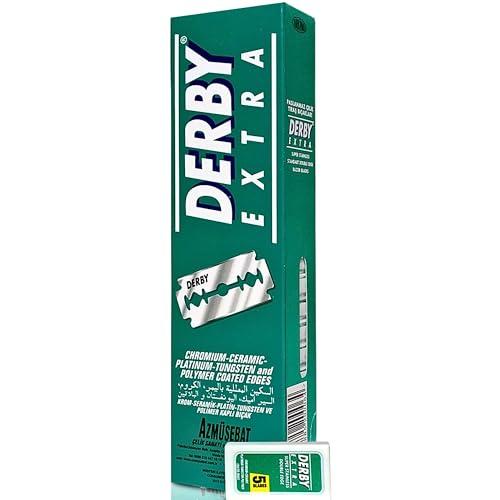 Derby 100 \"Derby Extra Professional\" Double Edge Razor Blades for straight razor