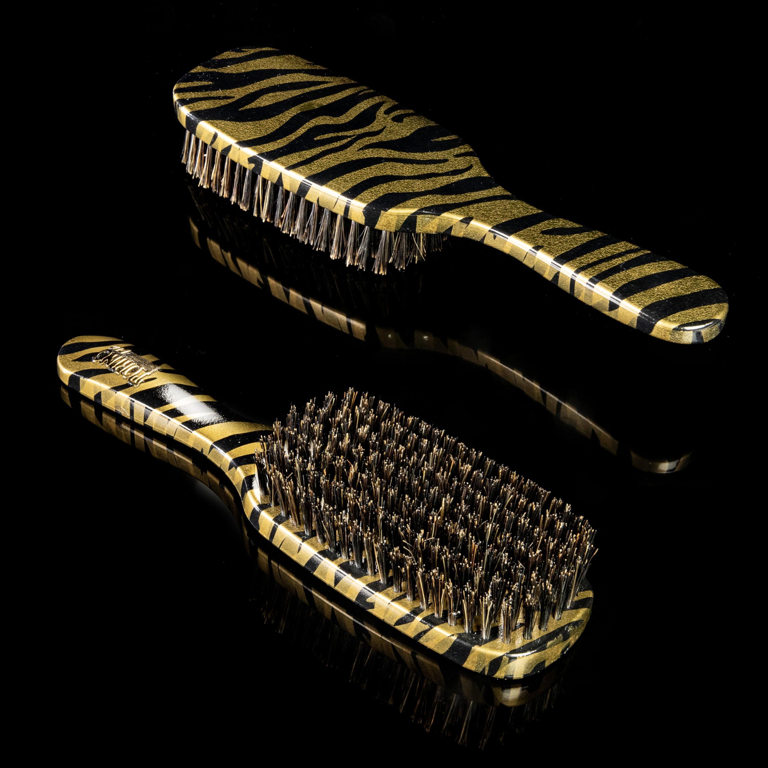 TORINO PRO WAVE BRUSHES BY BRUSH KING Torino Pro Wave Brush #262-7 Row Medium bristles Shower brush -100% Pure Boar Bristles - Great Workhorse for laying down your 360 Waves