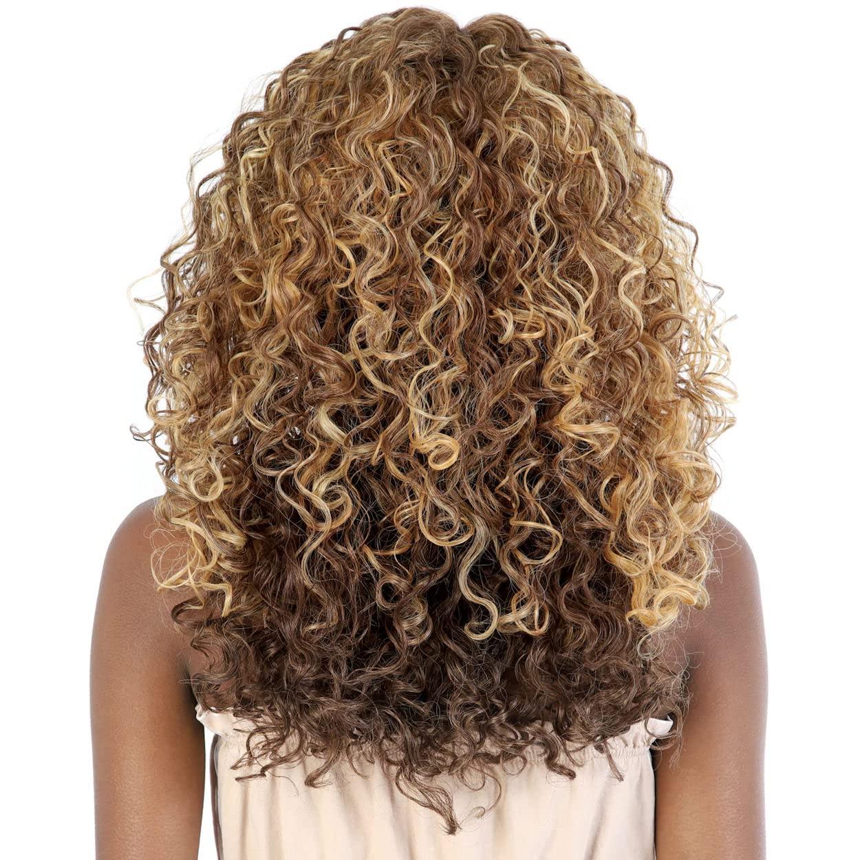 Motown Tress Motown Tress (Ldp-lee - Heat Resistant Fiber HD Invisible Lace Front Wig in 99J