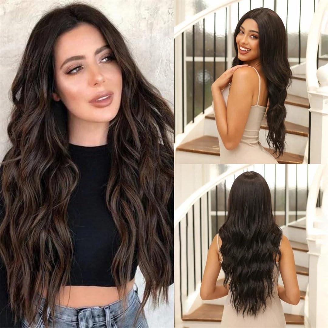 Generic Generic Synthetic Wigs Natural Hairline Lace Front Wigs For Women