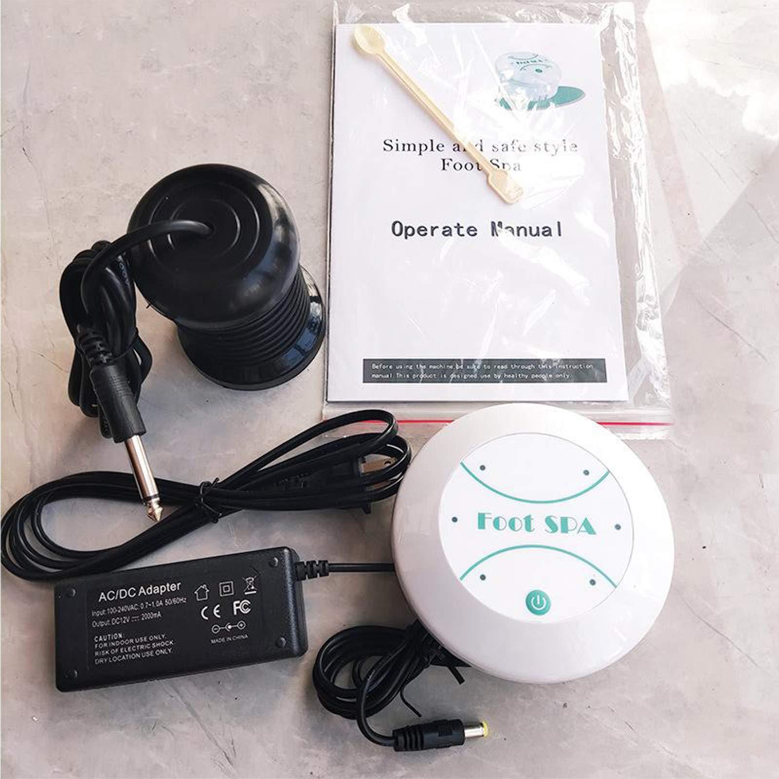 YXJPP Portable Ionic Detox Foot Bath Spa Machine Ionic Tool Footbath Cleanse Spa for Home Use Spa Club Salon or Holiday Travel Gift