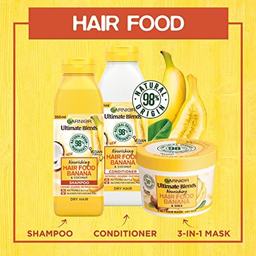Garnier Garnier Ultimate Blends Hair Food Banana 3-in-1 Dry Hair Mask Treatment 390ml