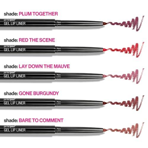 wet n wild wet n wild Lip Liner Perfect Pout Matte Retractable Gel Lip Liner Pencil, Red The Scene (Pack of 2)