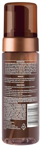 L'Oral Paris L'Oreal Paris Sublime Bronze Self Tanning Water Mousse, Streak-Free Natural Looking Tan, 5 fl. Oz