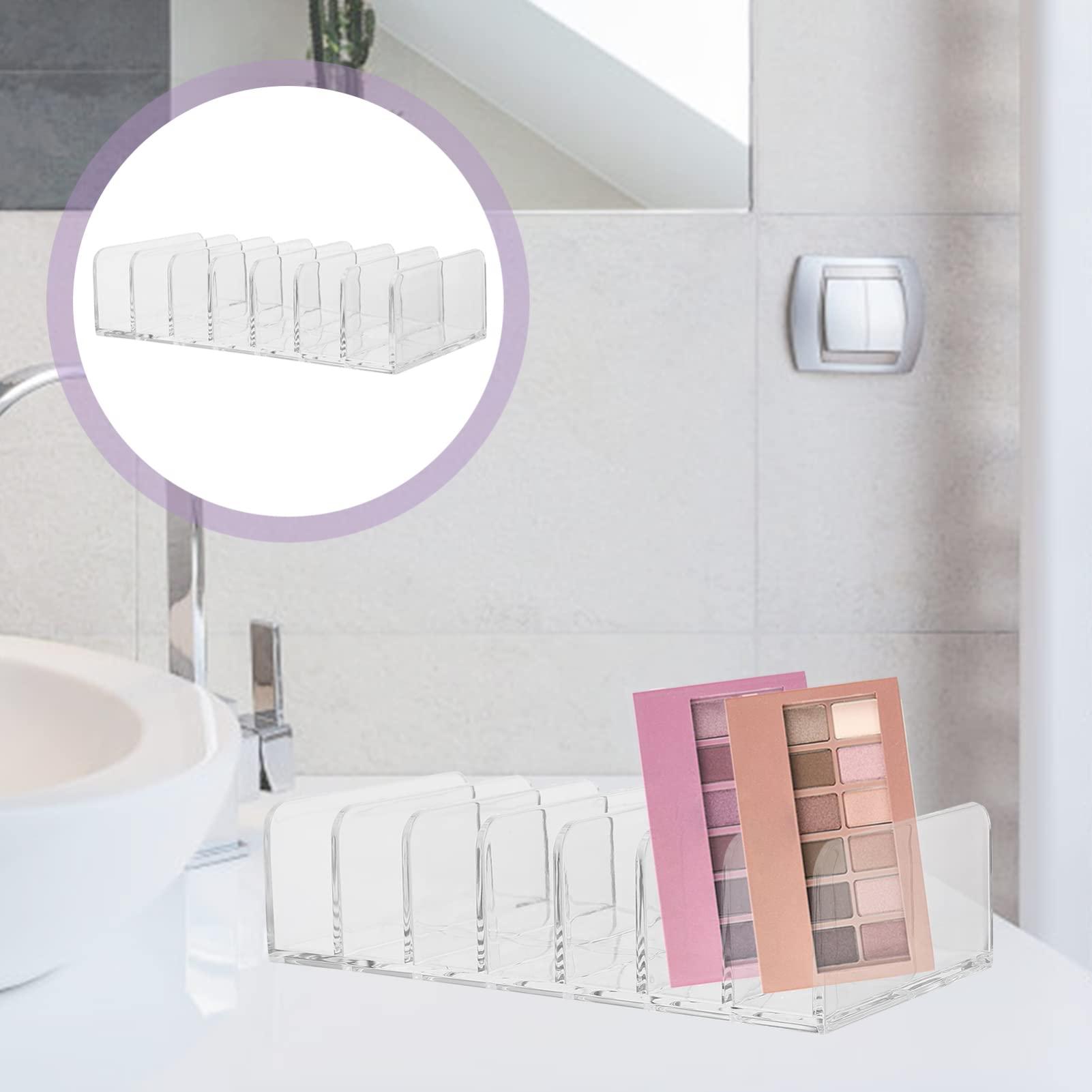 Didiseaon Didiseaon 3 Pcs Powder Storage Rack Lipstick Holder Organizer Makeup Palette Drawer Organizer Clear Cosmetic Case Cosmetic Organizing Rack Clear Stand Compact Makeup Acrylic Transparent