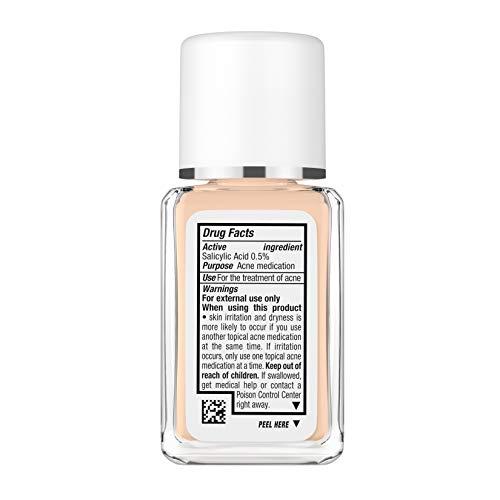 Neutrogena Neutrogena SkinClearing Oil-Free Acne and Blemish Fighting Liquid Foundation with.5% Salicylic Acid Acne Medicine, Shine Controlling Makeup for Acne Prone Skin, 40 Nude, 1 fl. oz