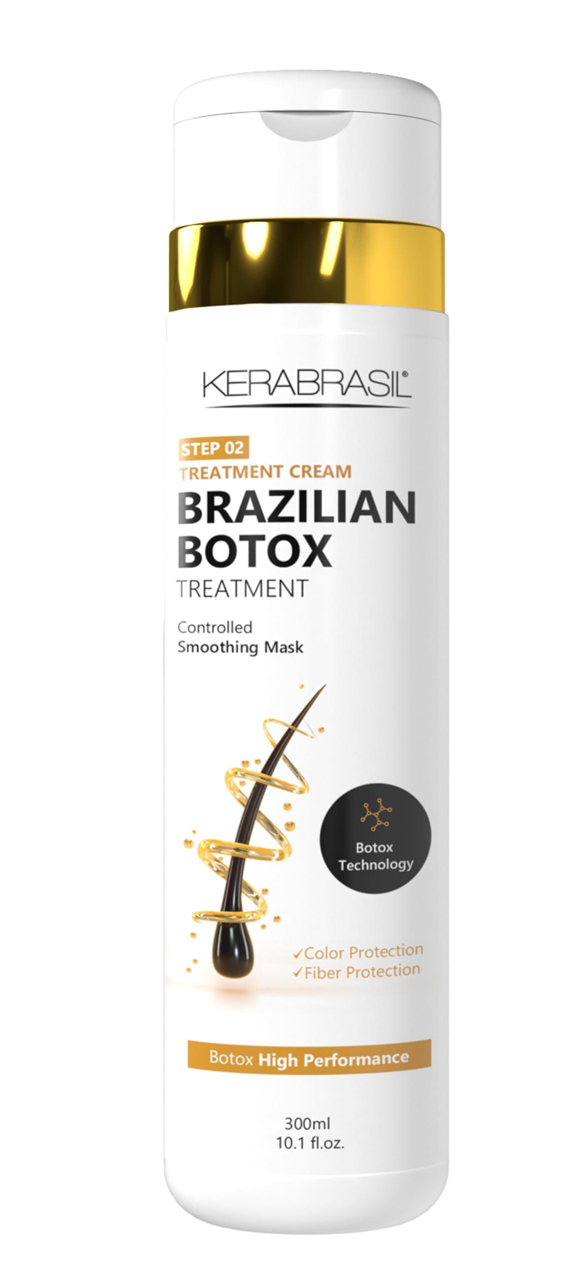 Kerabrasil Kerabrasil Brazilian Keratin Treatment - Deep Repair & Strengthening for Damaged, Frizzy Hair | Smooth & Manageable Locks | Gentle Cleansing, Perfect for Chemically-Treated Hair (Conditioner)