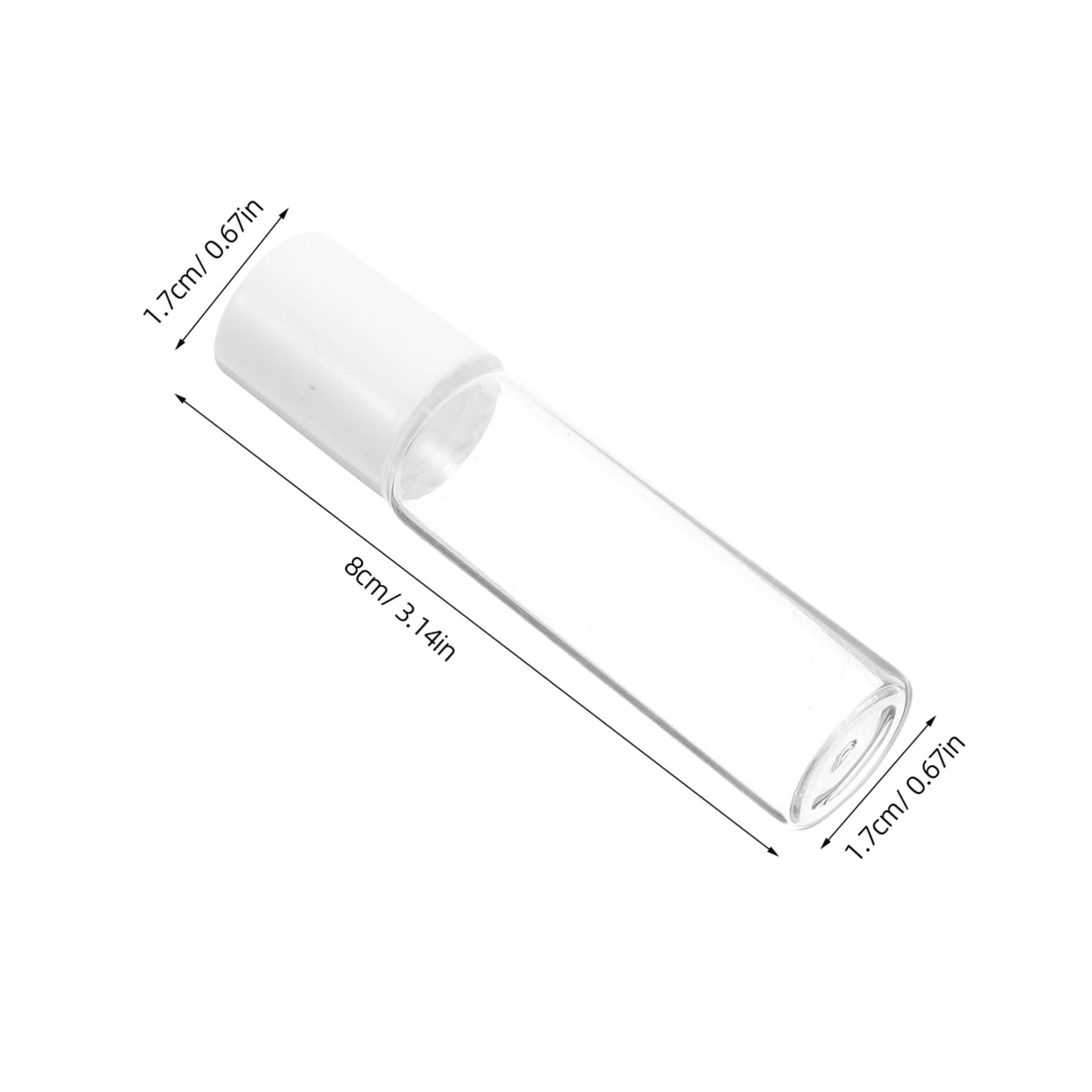 Mikinona Mikinona 10ml Glass Roller Bottles Essential Oil Perfume Travel Leak Proof Rollerball Bottle Set