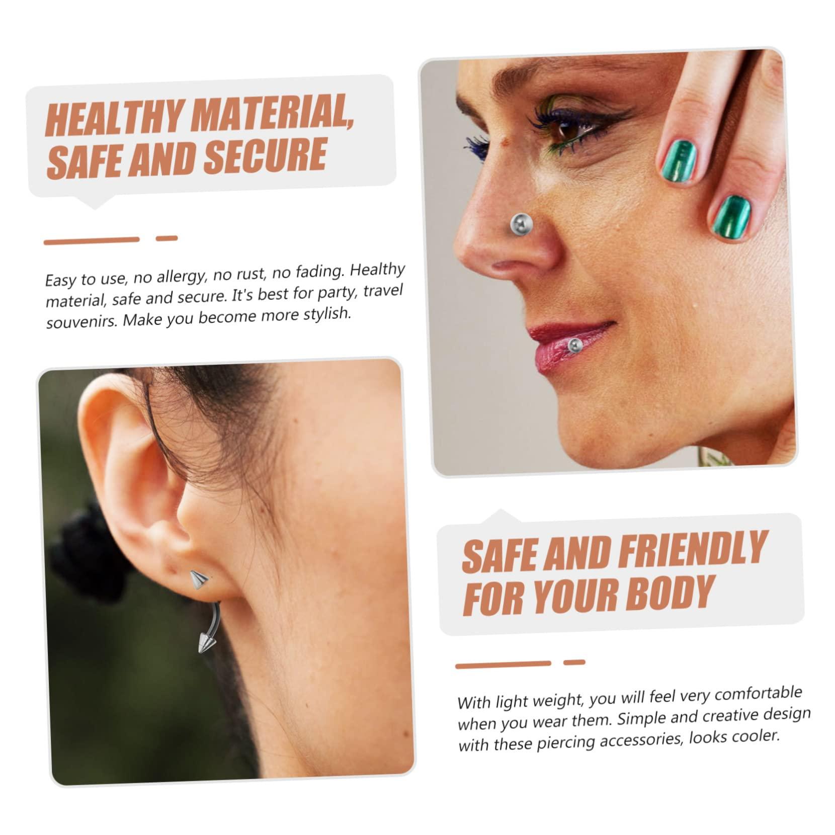 STROWBERRY STROWBERRY Elastic Hair Rubber Band Cotton Strechable Hair Ties For Women and Girls (Black, Pack of 100 Pcs)