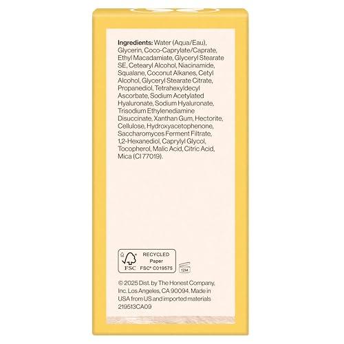 Honest Beauty Honest Beauty Get Glowing Bundle | Vitamin C Brightening Serum + Everyday Moisturizer | Improves Skin Tone | Gentle for Sensitive Skin, Fragrance Free, Vegan | 1 fl oz, 1.7 fl oz