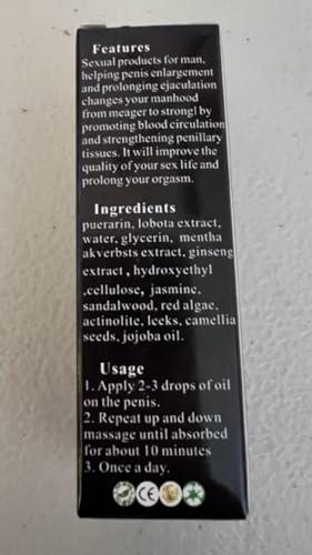 BLSEX CRAZYLIFE Men's Wellness Oil - Natural Herbal Formula, 10ML