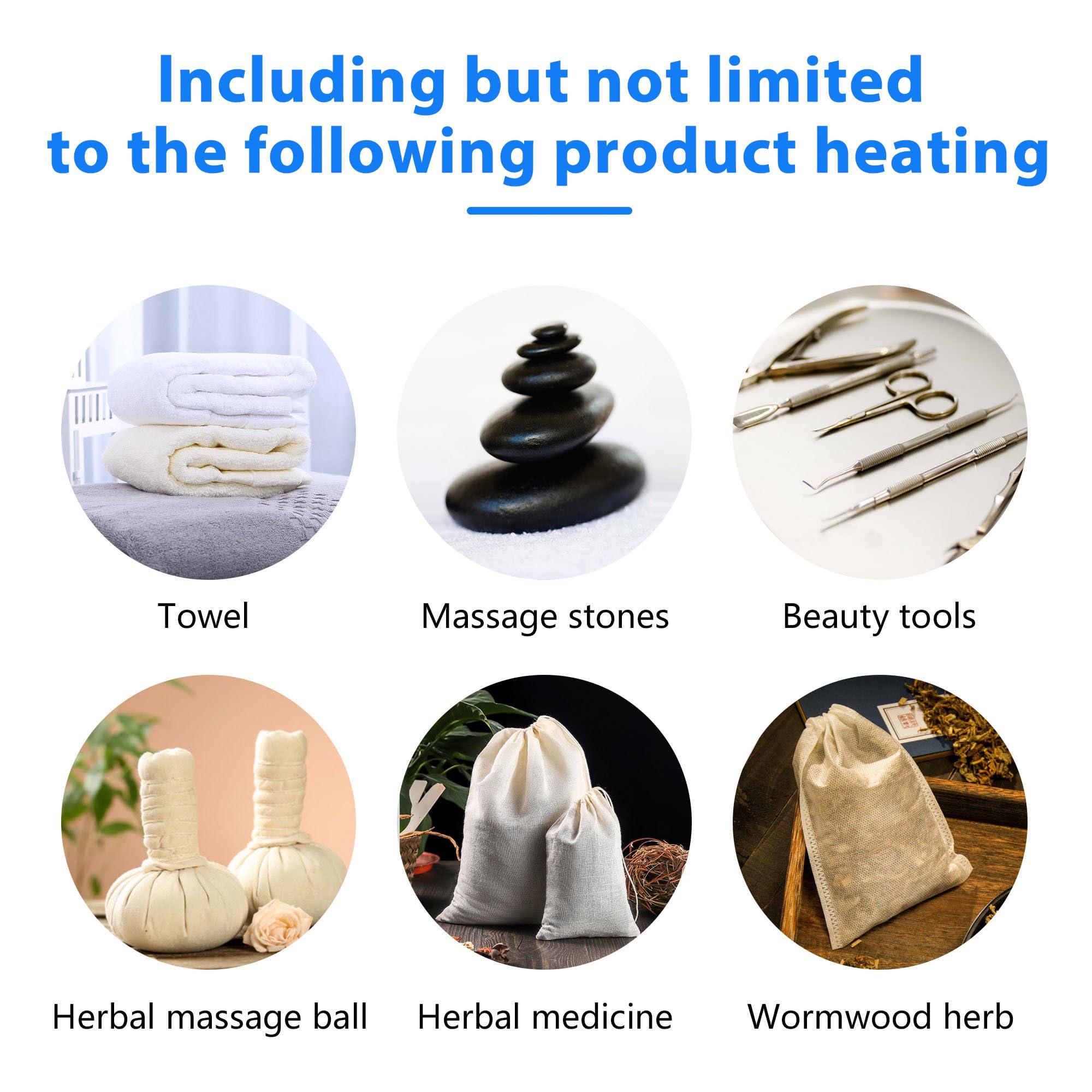 AW BYOOTIQUE Hot Towel Warmer Cabinet, 46L Extra Large Capacity, 2in1 Professional Double Towel Heater Mechine for Facial Spa, Massage, Hair Salon, Barber, Estheticians, Beauty Salon, White