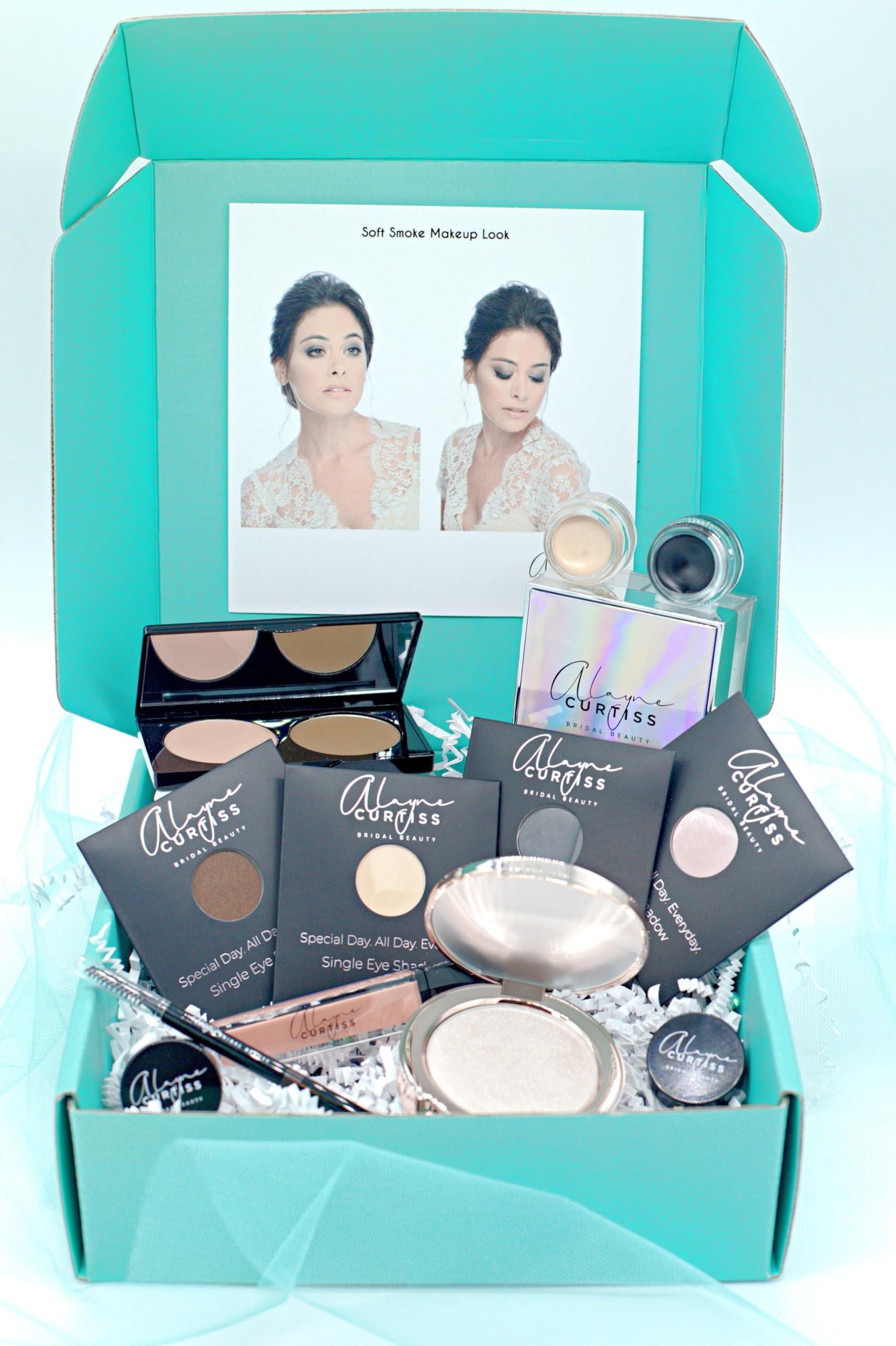 Alayne Curtiss Bridal Beauty Soft Smoke DIY Bridal Makeup Kit - 14 Products Included