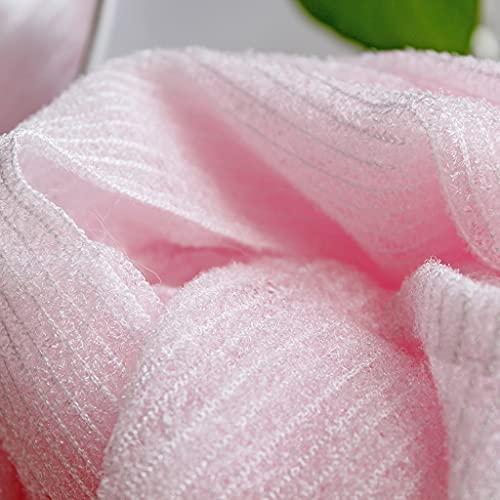 YAYA2021-SHOP Exfoliating Washcloths Exfoliating Shower Towel Body Scrubber Shower Towels Nylon Exfoliating Washcloth for Effective Exfoliation, Rinses Clean, Lightweight (Blue) Exfoliating Towel for Body