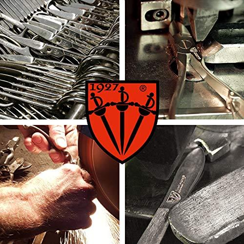 3 Swords Germany 3 Swords Germany - brand quality 6 piece manicure pedicure kit set - stainless steel nail care tools - Made in Solingen Germany (500)