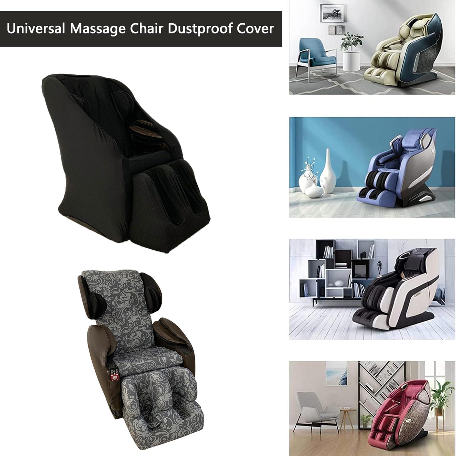 Generic Full Body Shiatsu Zero Gravity Chair Covers, Massage Recliner Chair dustproof Cover, Super Soft Stretch Fabric Dustproof Cover,Package 4
