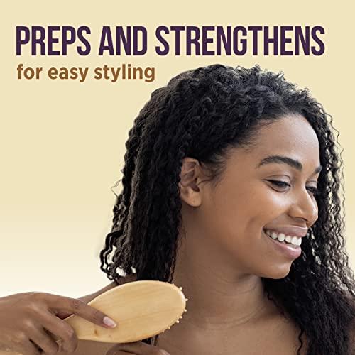 Pantene Pantene Gold Series from Sulfate-Free Leave-On Detangling Milk Treatment with Argan Oil for Curly, Coily Hair, 7.6 fl oz