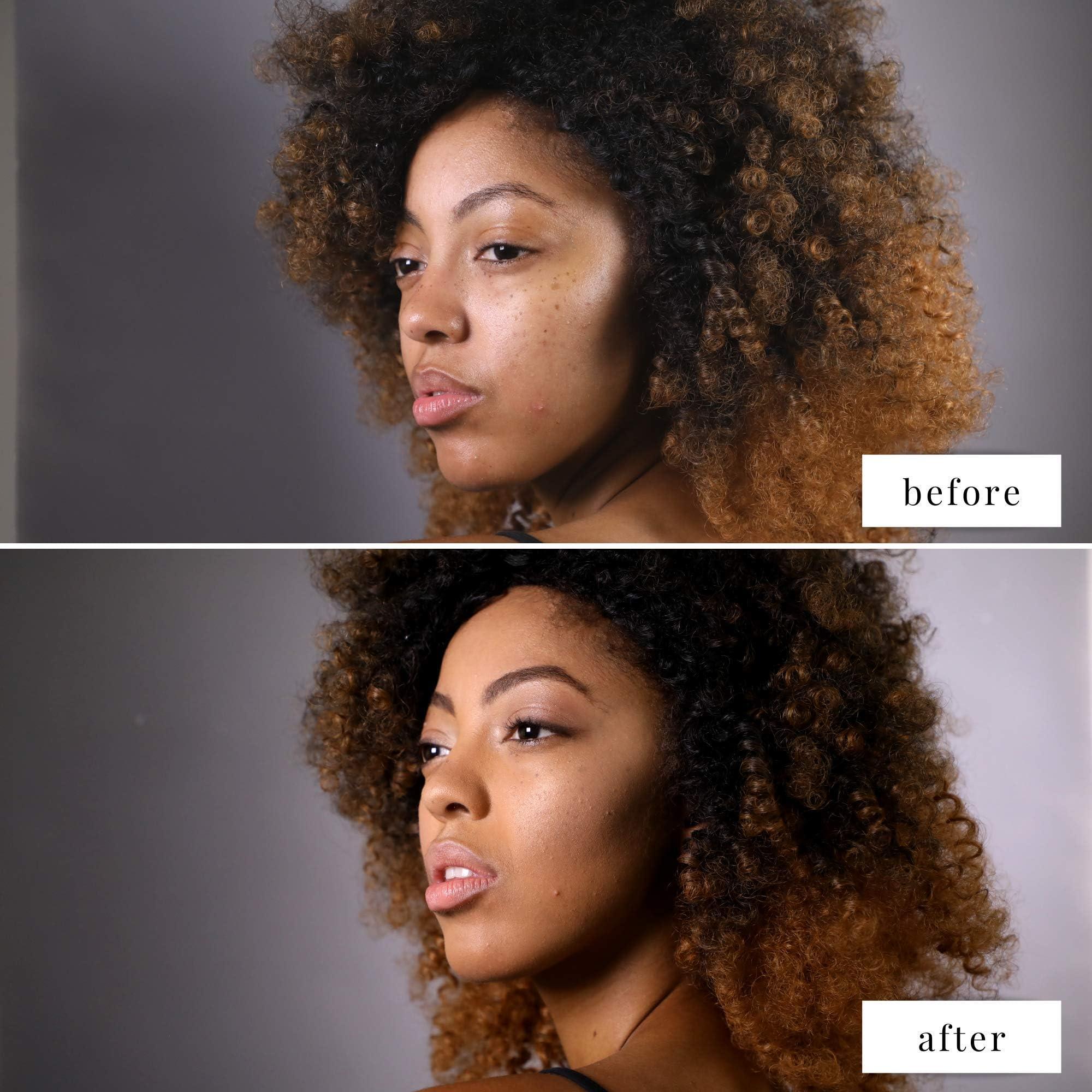 Elizabeth Mott Elizabeth Mott Show Me Your Glow Shimmer Shadow and Highlighter Makeup - Natural Face Glow Makeup - Cruelty Free and Paraben Free - Illuminating Pearl Highlight - Compact Powder Highlighter (10g)