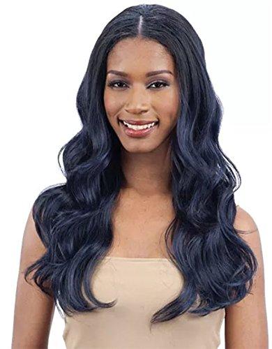 FreeTrees Equal OVAL PART BODY WAVE (1 Jet Black) - FreeTress Synthetic Wig