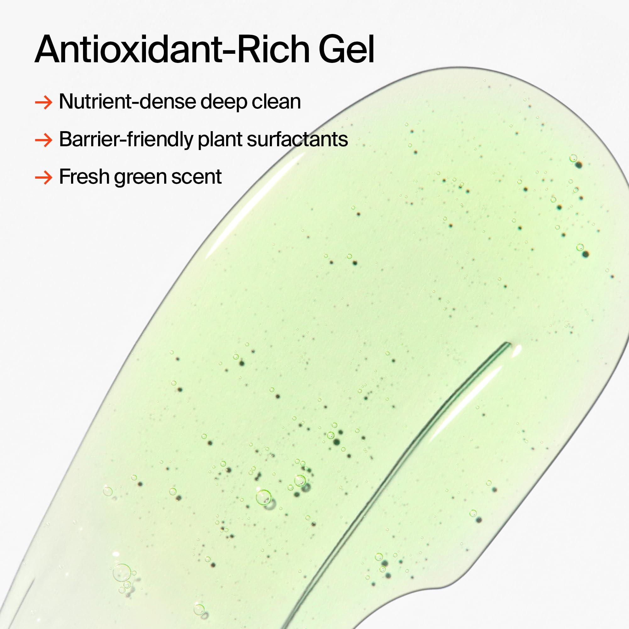 Youth To The People Youth To The People Superfood Cleanser Home Refill Bundle Set, Kale + Green Tea Face Cleanser (8oz) + (16oz Refill Pouch), Award-Winning Face Wash, Makeup Remover, All Skin Types