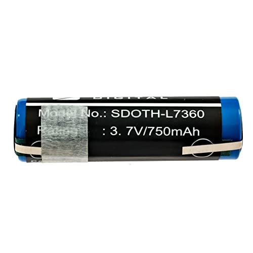 Synergy Digital Synergy Digital Shaver Batteries, Compatible with Philips 036-11290, 4222-036-06410, 4222-036-11290 Shaver Batteries (Li-Ion, 3.7V, 750 mAh), Set of 2