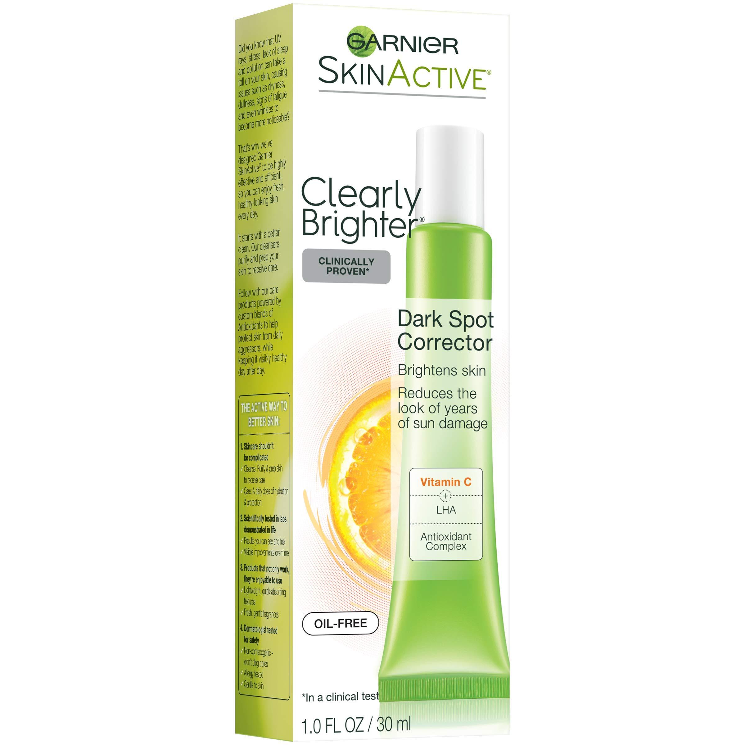 Garnier Garnier SkinActive Clearly Brighter Dark Spot Corrector with Vitamin C, 1 Fl Oz, (30mL), 1 Count (Packaging May Vary)