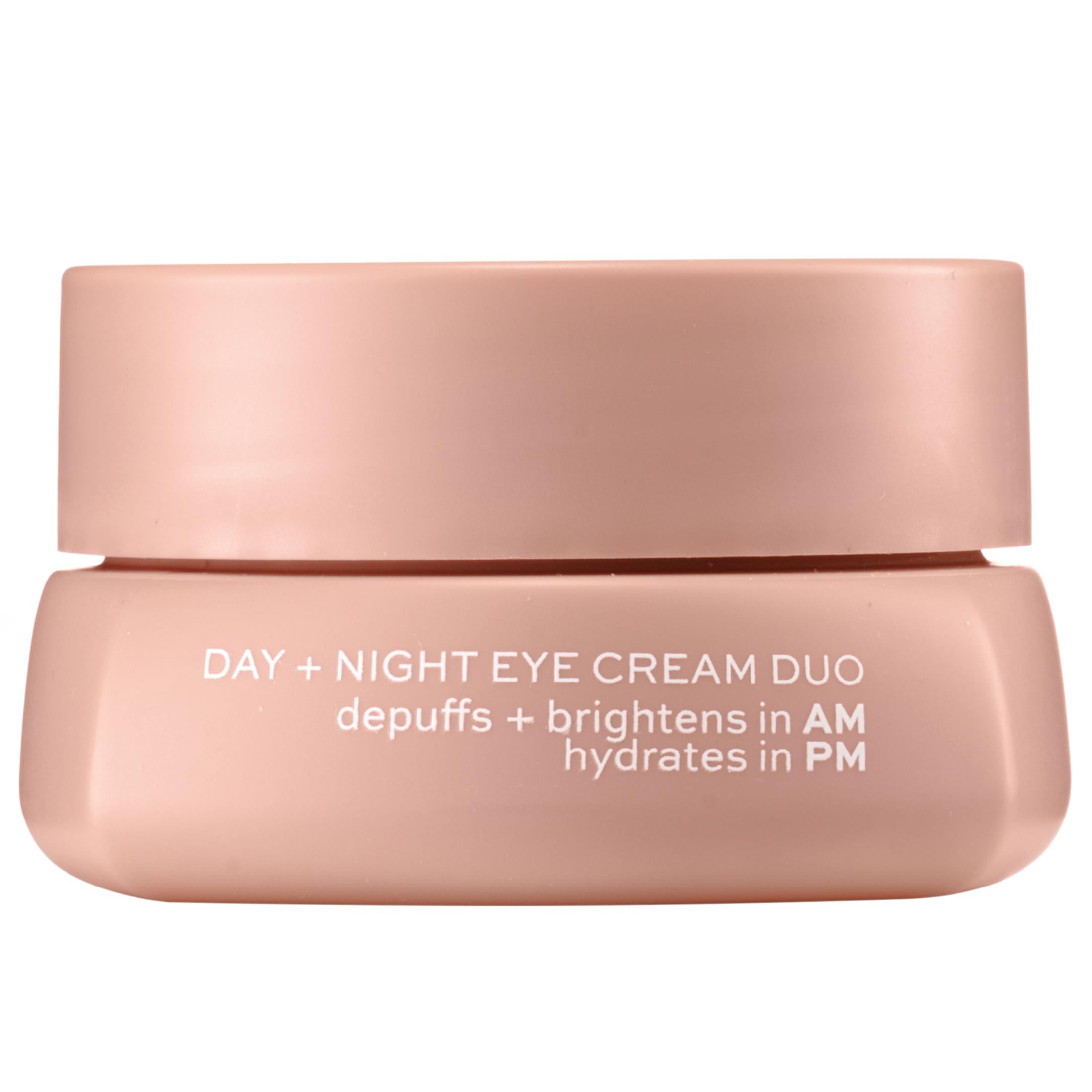ITK Skincare ITK Skincare Day +Night Undereye Cream Duo -AM Day Cream With Vitamin C + Caffeine To Depuff Under Eyes + Brighten Skin- PM Night Cream With Ceramides+ Ginger Root Extract For Anti Aging Deep Moisture