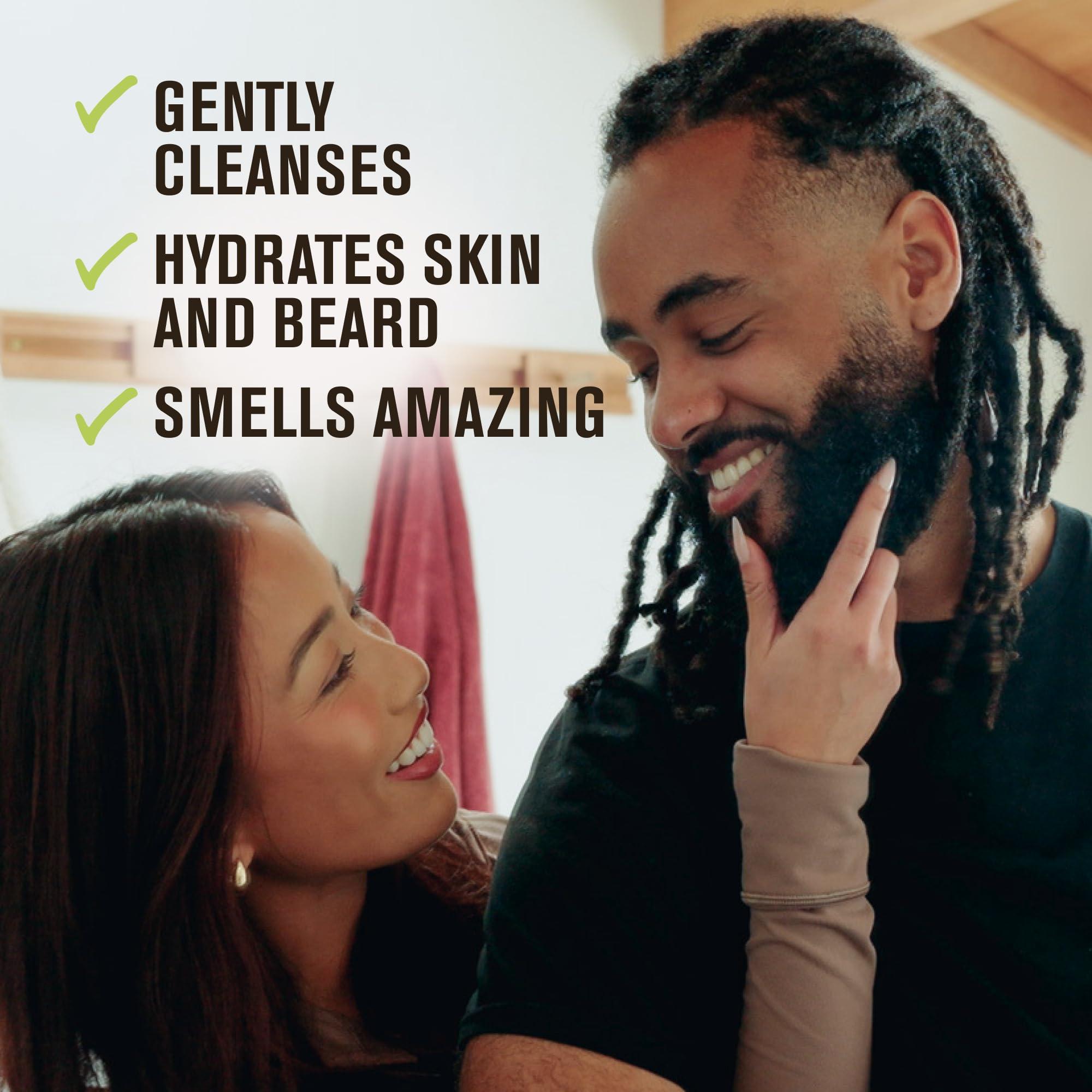 Every Man Jack Every Man Jack Sandalwood Beard + Face Wash - Made w/Naturally Derived Ingredients like Aloe Vera & Coconut - 6.7oz (2 Pack)