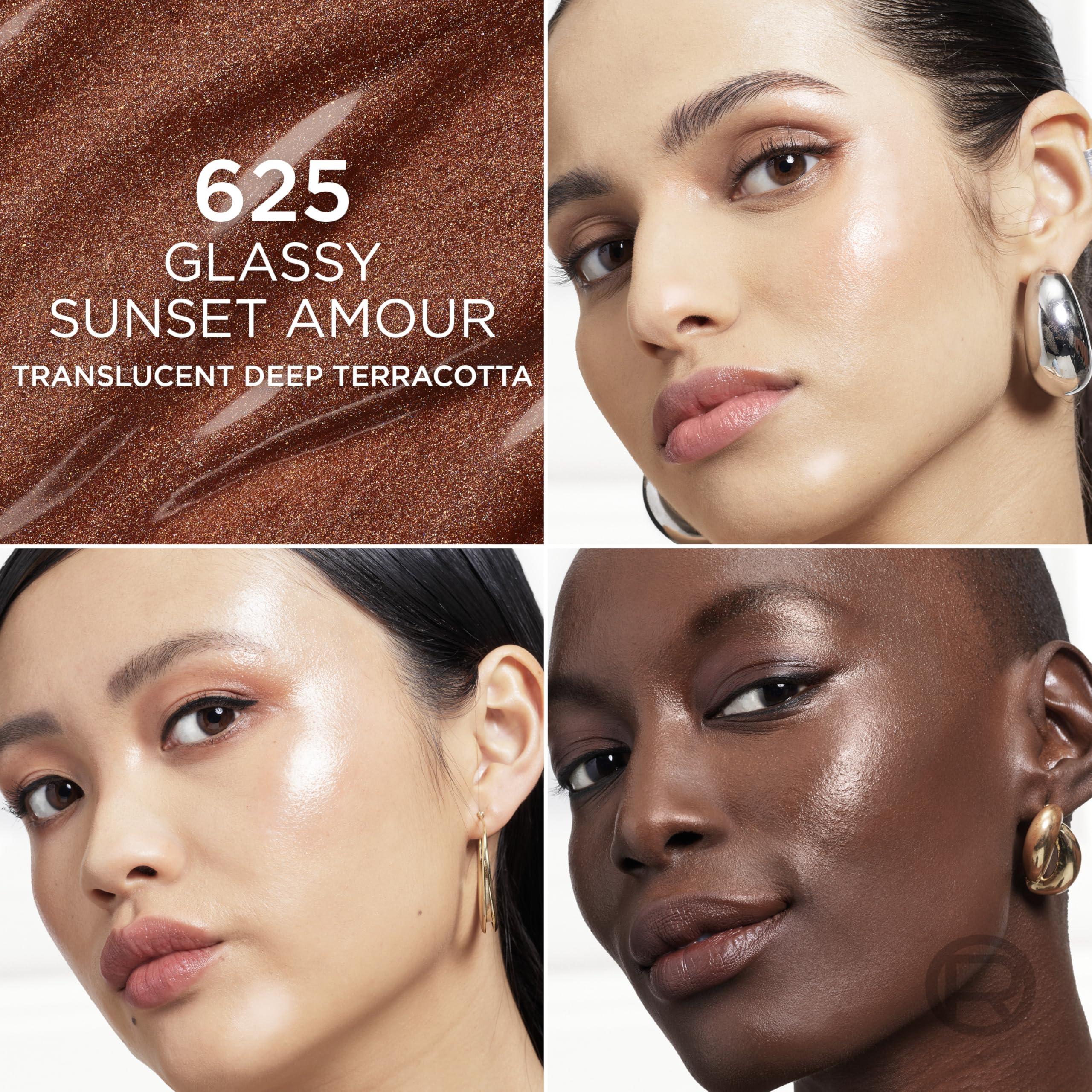 LOral Paris L\'Oreal Paris True Match Lumi Le Glass Highlighter Stick, Reflective, Translucent, Glassy Highlighter for Face and Body, 625 Sunset Amour, 0.25 Oz