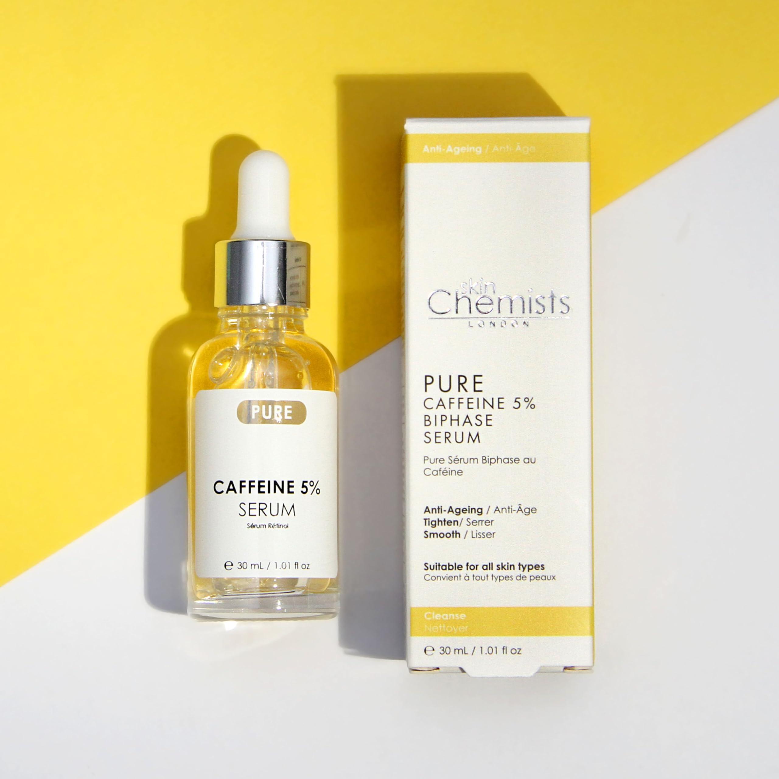 Skin Chemists Skin Chemists Pure Biphase serum 30ml | 1.01 fl oz (Caffeine)