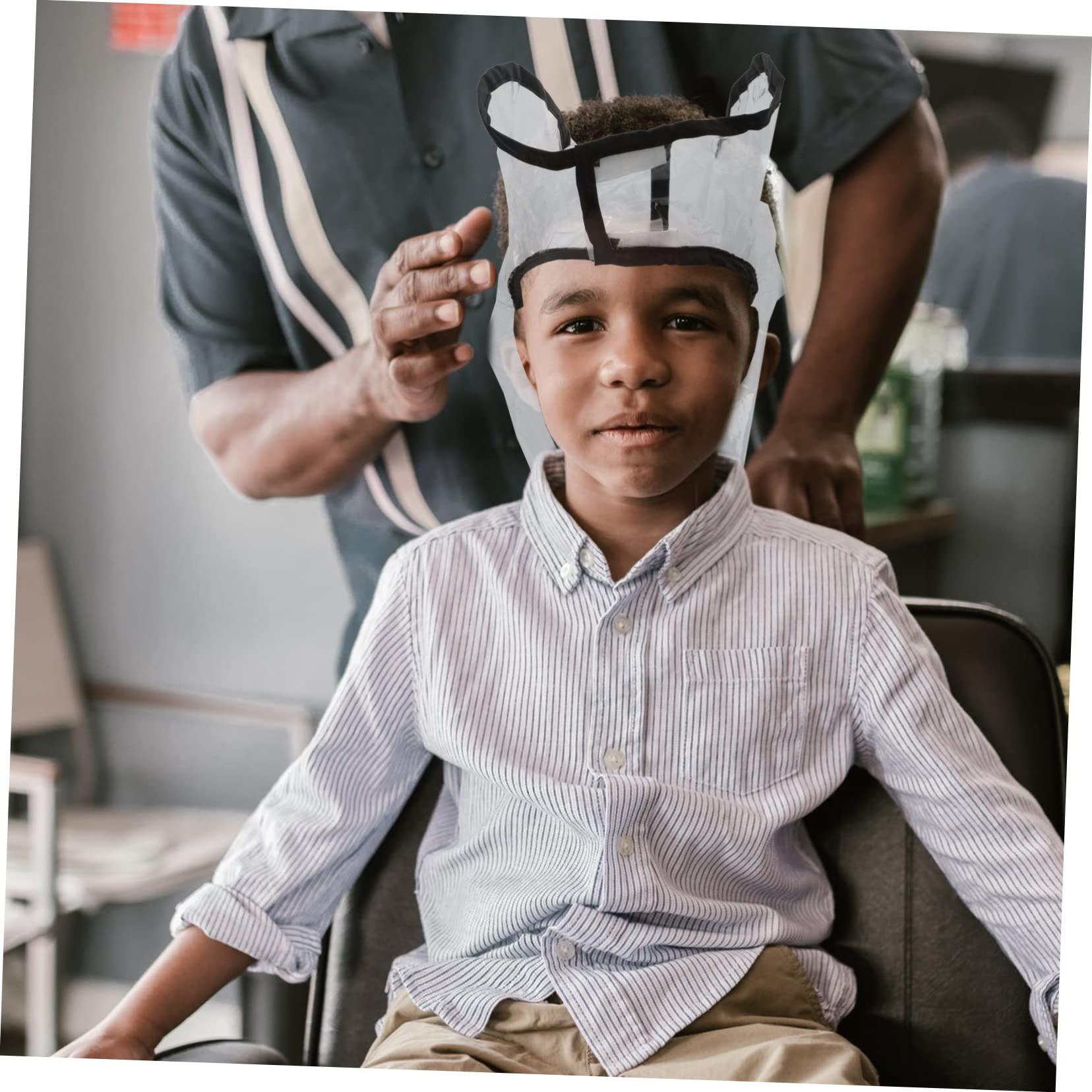 Beaupretty Beaupretty 2pcs Shampoo Funnel Barber Dye Washing Funnel Shampoo Washing Cape Shampoo Cape Barber Cape Salon Funnel Adjustable Clear Shampoo Sheer Cape Shawl Plastic Dye or Hair Bib