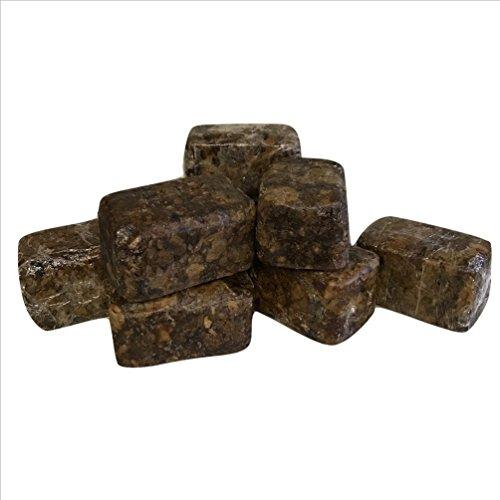 SmellGood Smellgood African black soap 100% pure raw 5 lbs, 5 Pound