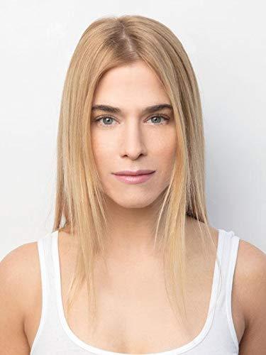 Amore & Maxwigs Luxe Top Piece Topper Color Cappucino - Amore Wigs 10" Long Volume Hairpiece Lace Front Monfilament Base Fringe Crowne Pressure Sensitive Head Peluca Bundle MaxWigs Hairloss Booklet