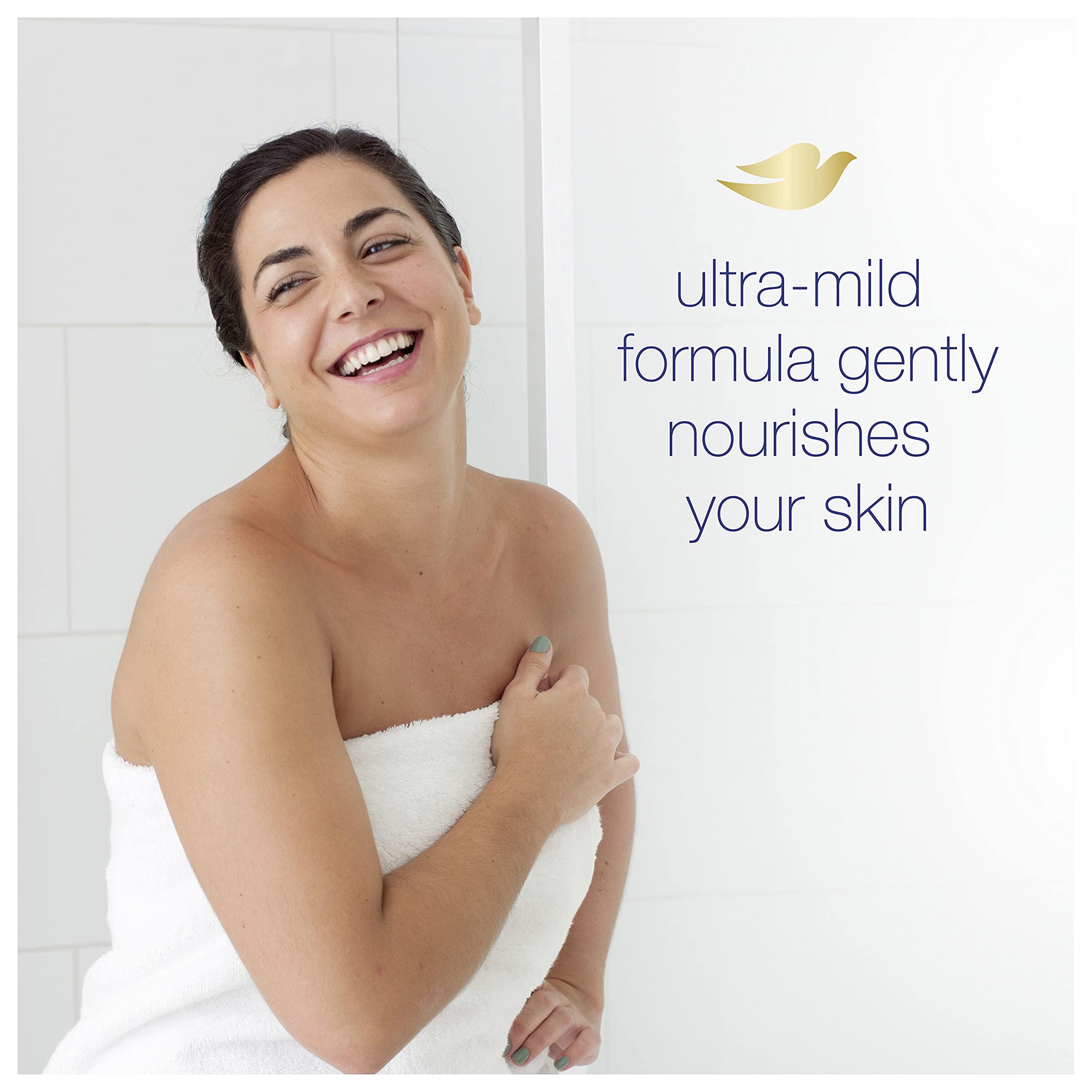 Dove Dove Beauty Bar for Softer Skin 14 Bars and Deep Moisture Body Wash for Dry Skin 30.6 oz