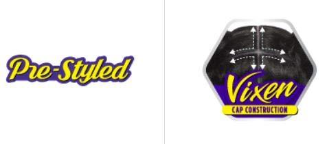 Outre Outre LACE FRONT WIG SWISS X-DOUBLE FRENCH 4 PART BRAID Heat Resistant Vixen Cap Contruction Pre-Plucked Pre-Styled Comfortable Wear Easy Maintenace - ALEKA YAKI (DR30)