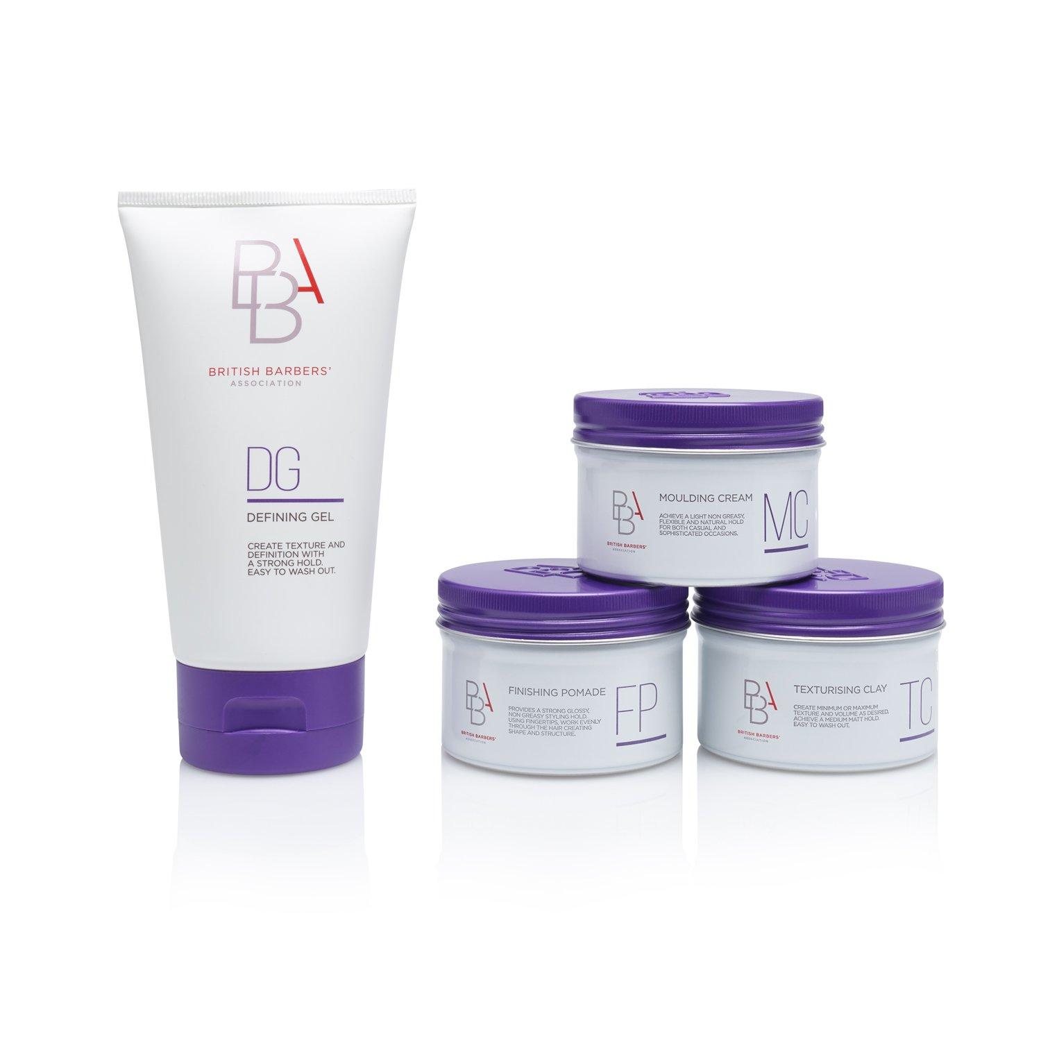 BBA MENS GROOMING British Barbers Association BBA - Moulding Cream, 3.38 fl. oz.