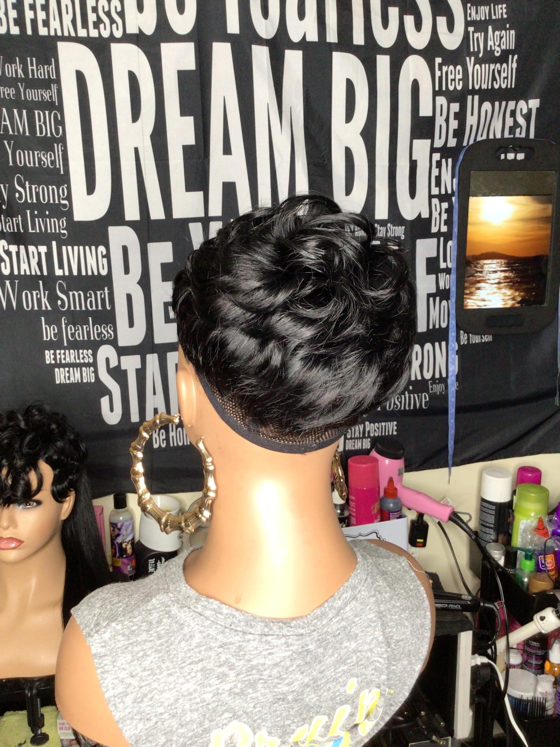 Generic Generic Quick Weave Hair Toppers, Black