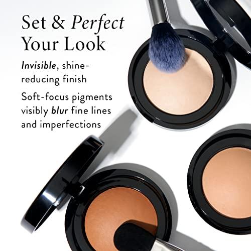 LAURA GELLER NEW YORK LAURA GELLER NEW YORK Baked Blurring + Setting Powder, Translucent Makeup Setting Powder For Soft-Focus Finish Minimize Fine Lines and Pores, Tan/Deep