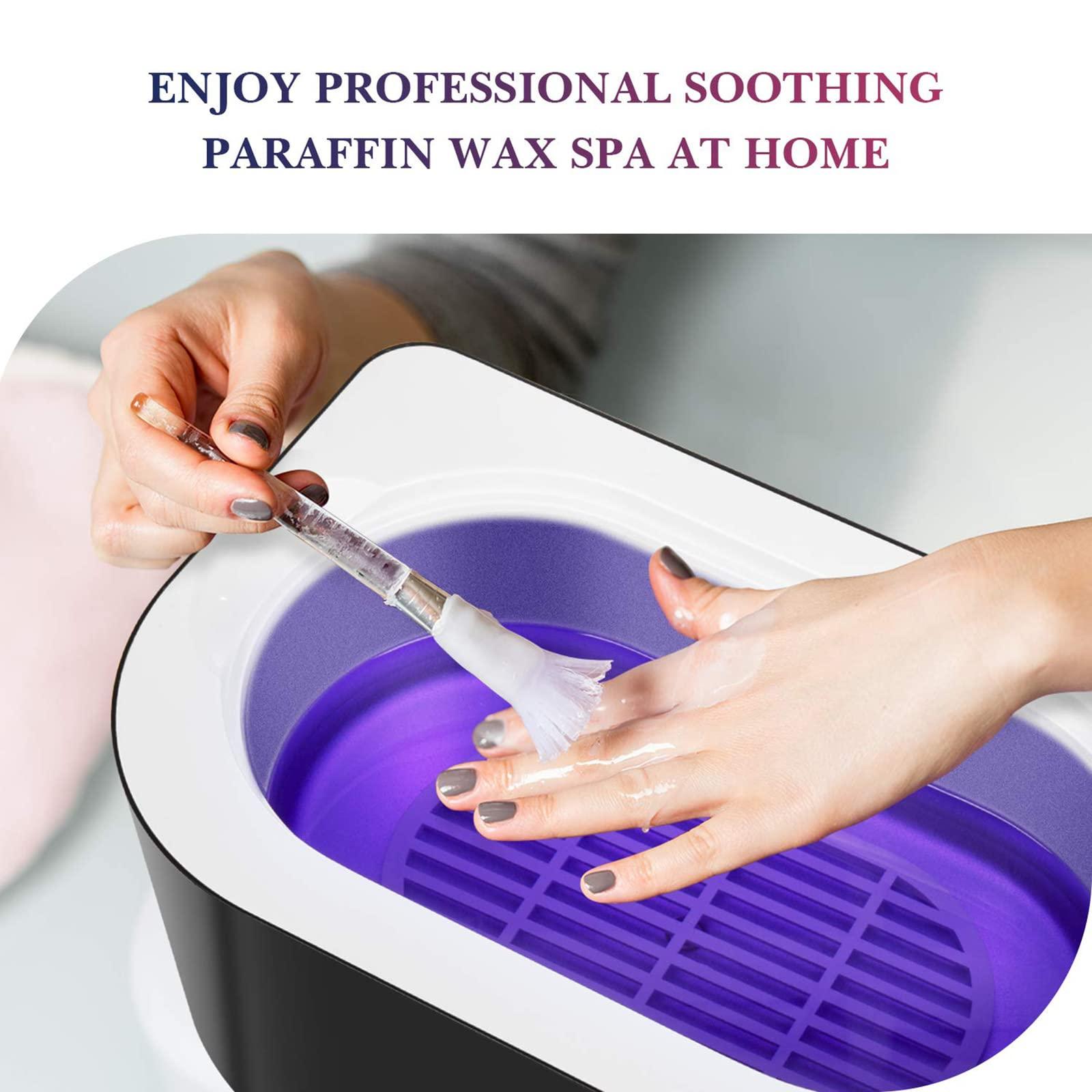 Jrcfnss Jrcfnss Paraffin Wax Machine, Wax Bath for Hands and Feet, Electric Wax Bath with Paraffin Wax Set, Professional Thermal Paraffin Bath, Arthritis Treatment Relieves Muscle Stiff