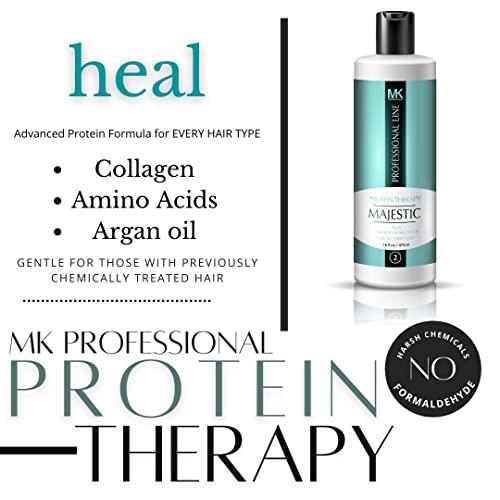 MAJESTIC KERATIN Majestic Hair Protein Therapy 16oz(475ml)- Formaldehyde Free