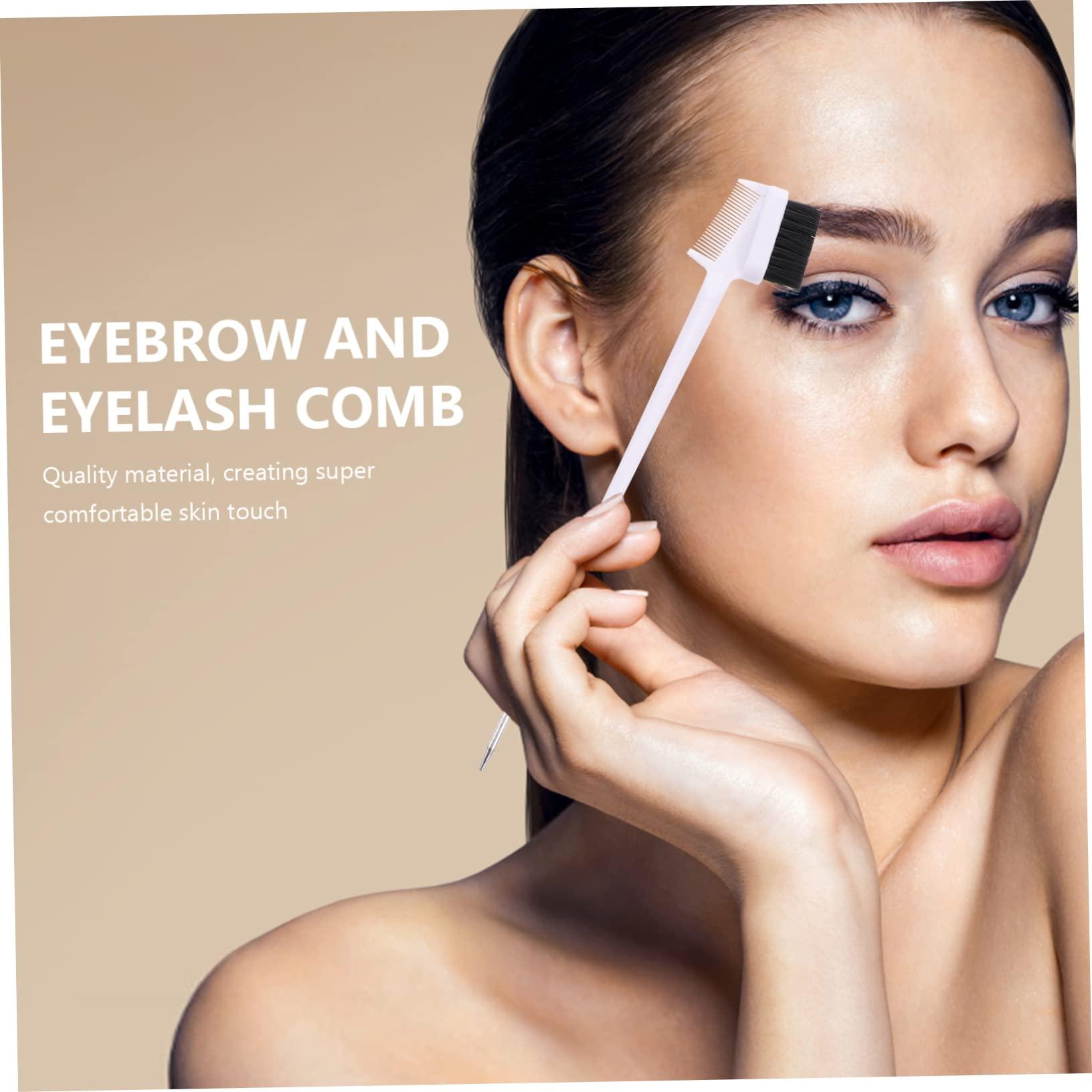 NOLITOY NOLITOY Eyebrow Brush Eyelash Brush 3-Piece Set Double-Ended for Shaping Cleaning