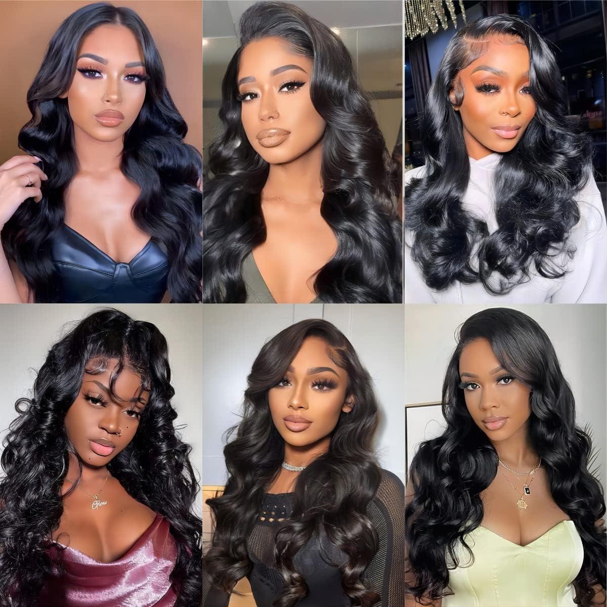 SINGLE BEST SINGLE BEST Brazilian Hair Bundles 10A Grade Unprocessed Human Hair Bundle 26 Inch Long Body Wave Bundle Human Hair Extensions 1 Bundle