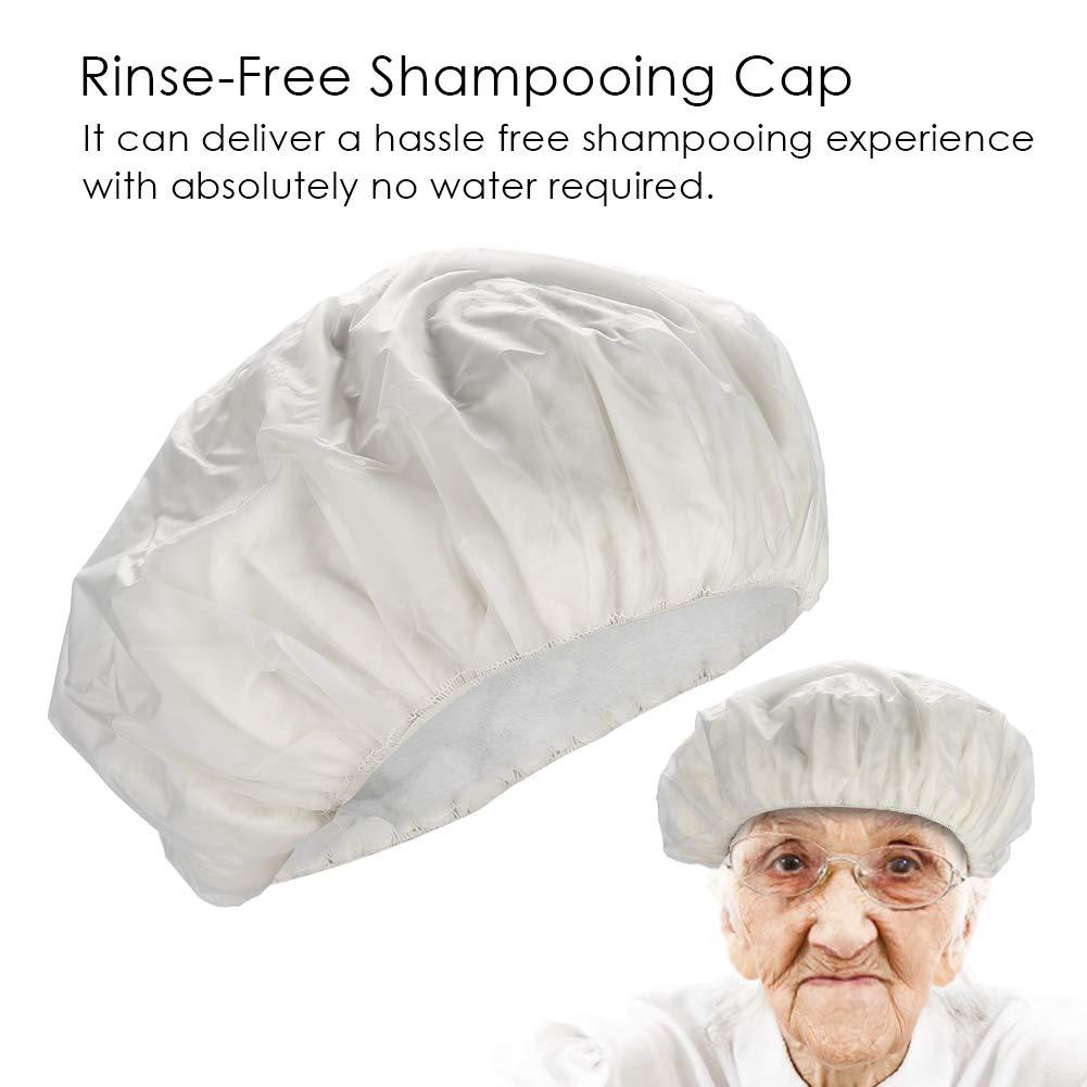 TIKATARER Shower Cap, Rinse Shampooing Shampoo No Rinse Disposable Shower with Conditioner Waterless Hair Cleansing for Elderly Pregnant
