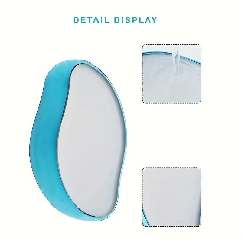 FXBAOJUNDA Magic Crystal Hair Eraser, Suitable for Men and Women Painless Exfoliating Crystal Hair Removal Tool, Magic Crystal Hair Remover for Legs and Back of Arms (Primary White)