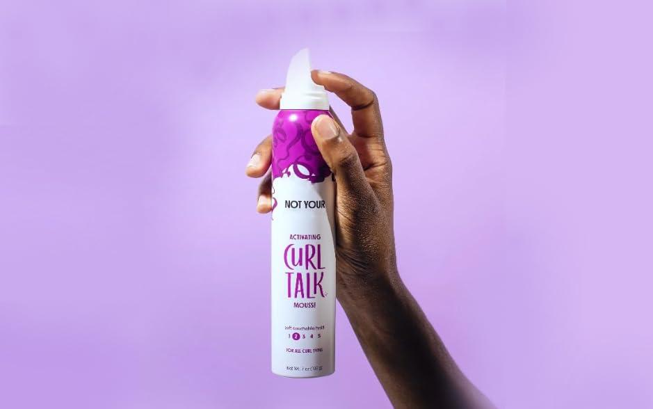 Brand_not_Mother Curl Talk Curl Activating Hair Mousse for Lightweight Hold from_' ' , 7 oz