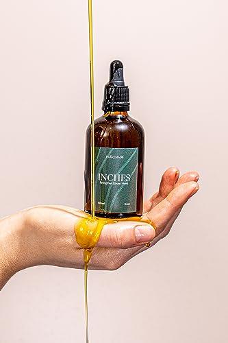 Plantmade Plantmade Beard and Hair Strengthening and Growth Oil, Plant Based All Natural Ingredients (Inches, 3.5 ml)