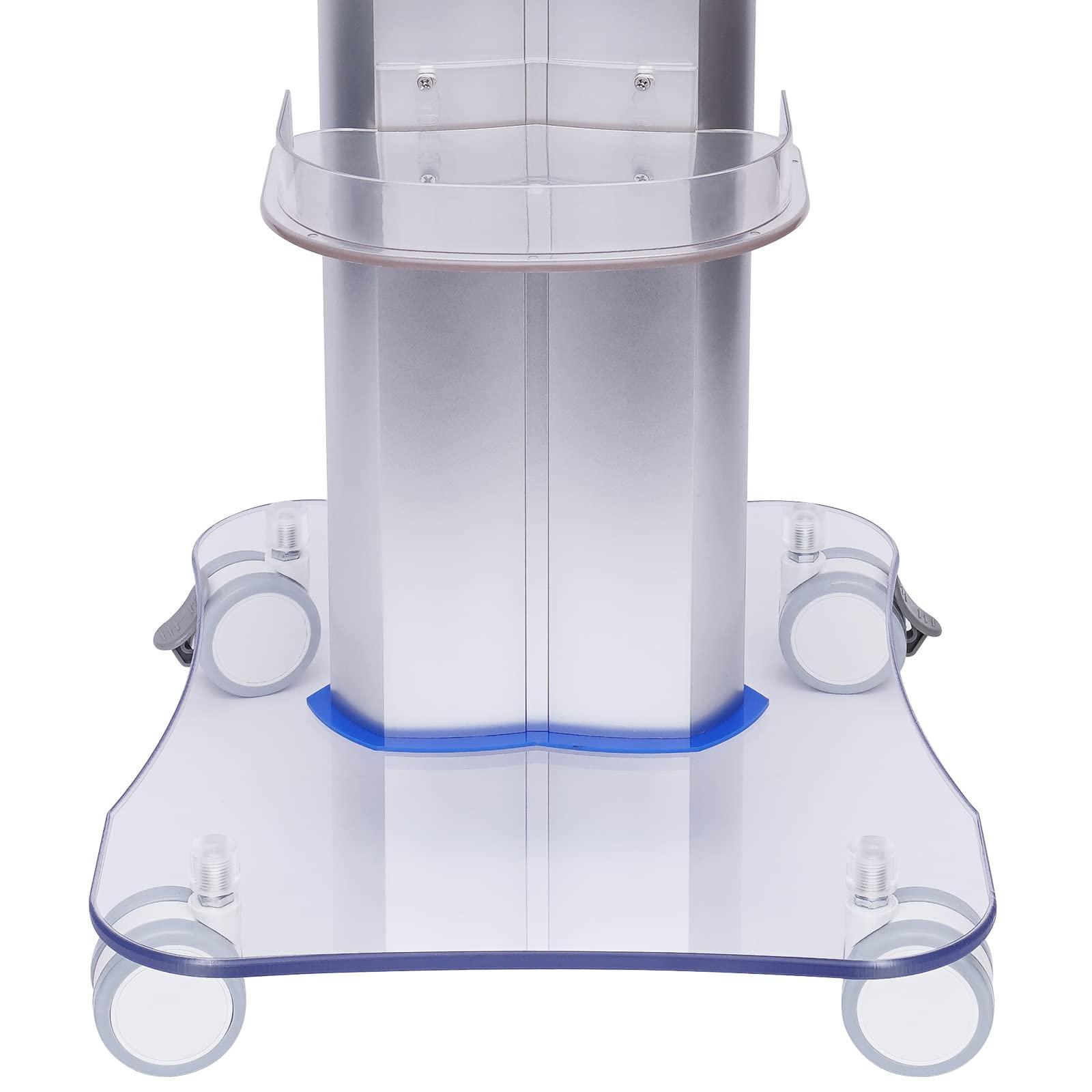 Ghankopd Salon Trolley Cart Beauty Instrument Tray Rolling Cart Beauty Salon Tools Storage Salon Cart for Barber Stores Spas Tattoo Parlors Multipurpose Tool Cart