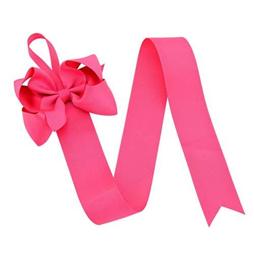 Elandy 12PCS Ribbon Hair Bow Holder Organizer Hair Accessories Storage Organizer Headband Hair Clips Display Hanger Hanging Tools for Women Girls