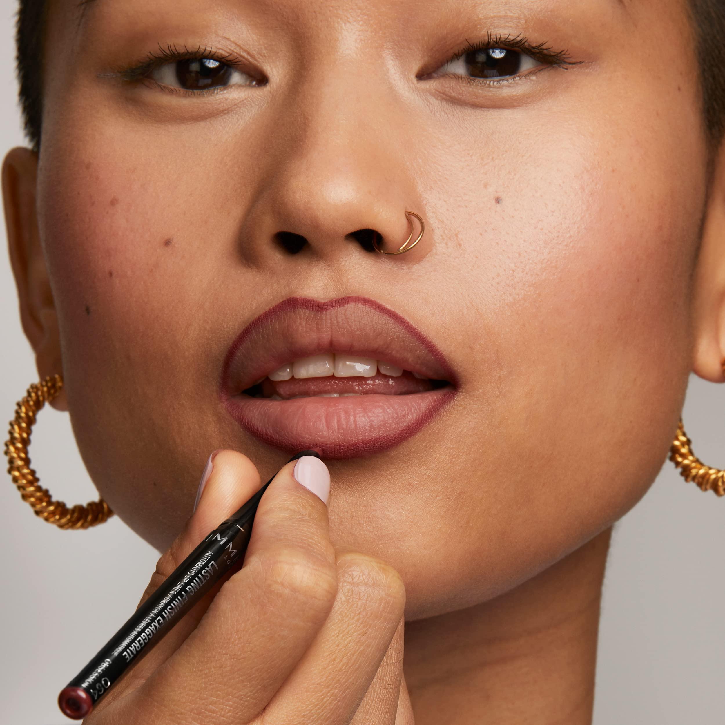 Rimmel Rimmel Lasting Finish Exaggerate Automatic Lip Liner, 45 Epic Burgandy (Pack of 2)